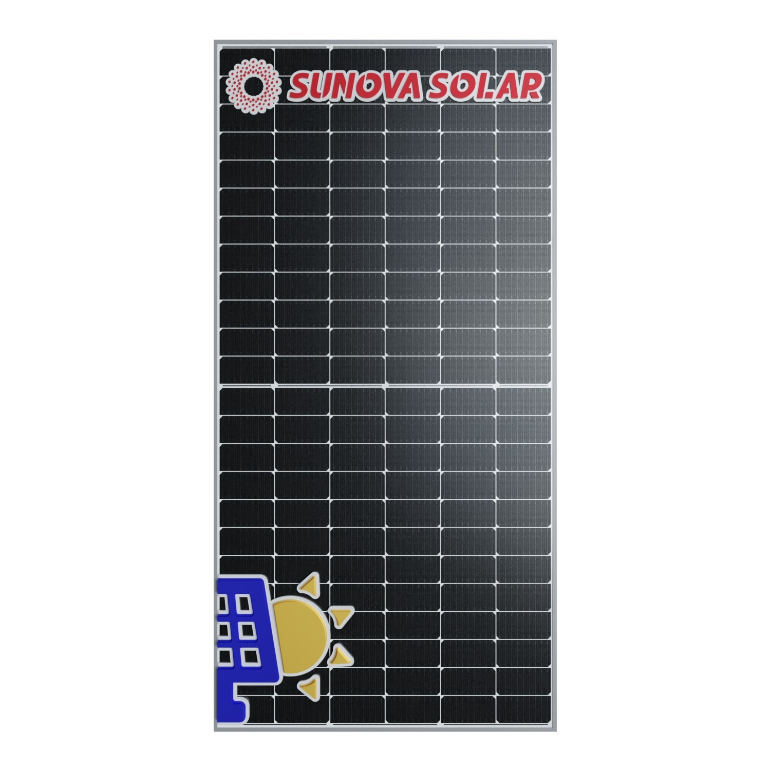 Panel Solar 550 Watts Sunova Solar Mono Perc, Half Cells